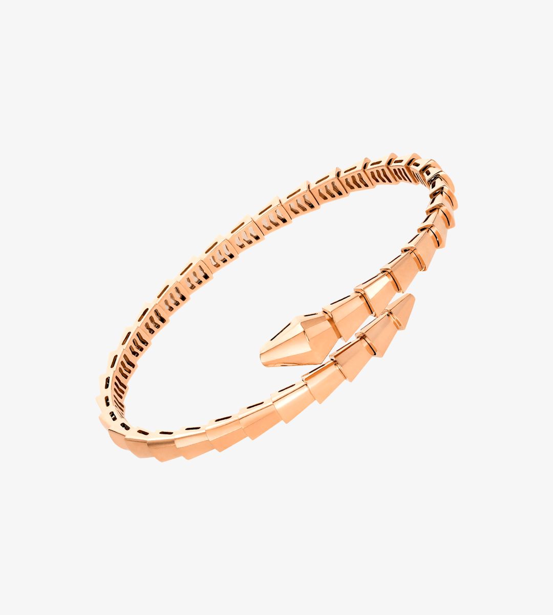 Emporio Armani Rose Gold Plated Silver Crystal Circle Chain Bracelet |  Ernest Jones