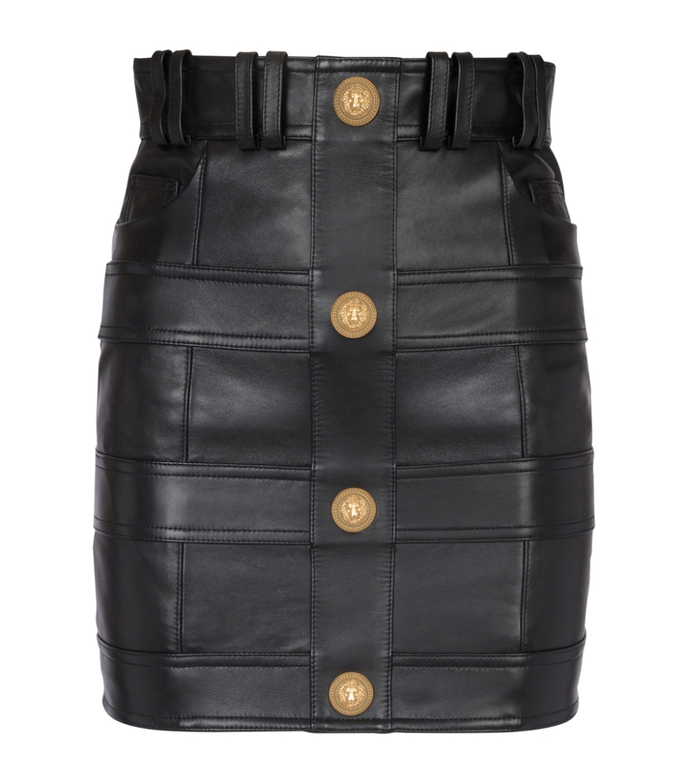 ubehag Stol spiralformet Short Patent Leather Skirt | escapeauthority.com
