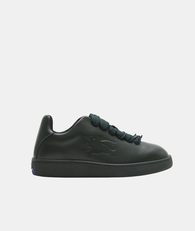 Burberry EXCLUSIVE Leather Embossed Box Sneakers