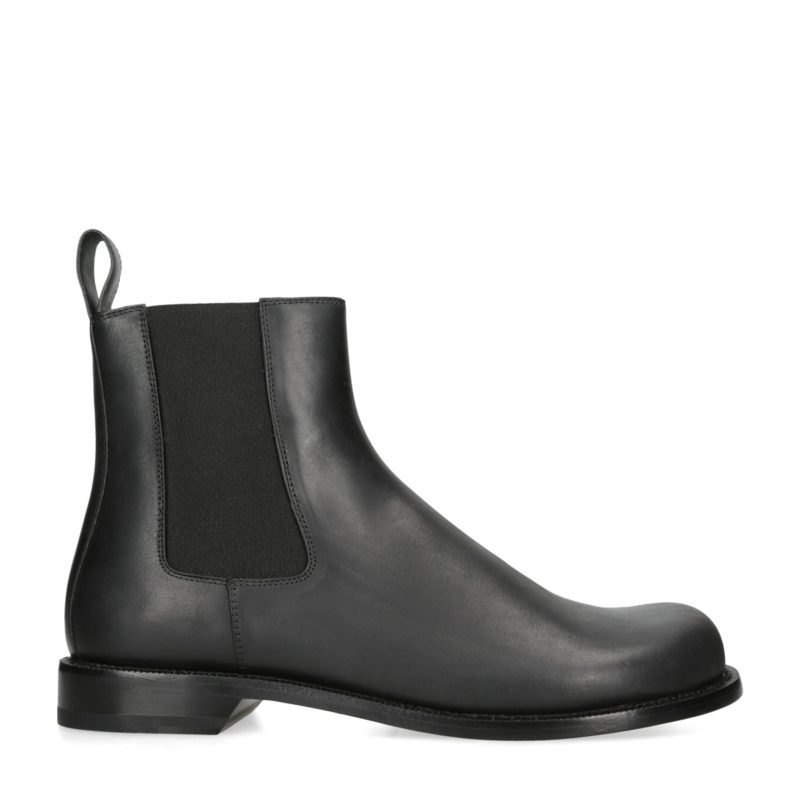 LOEWE Leather Campo Chelsea Boots