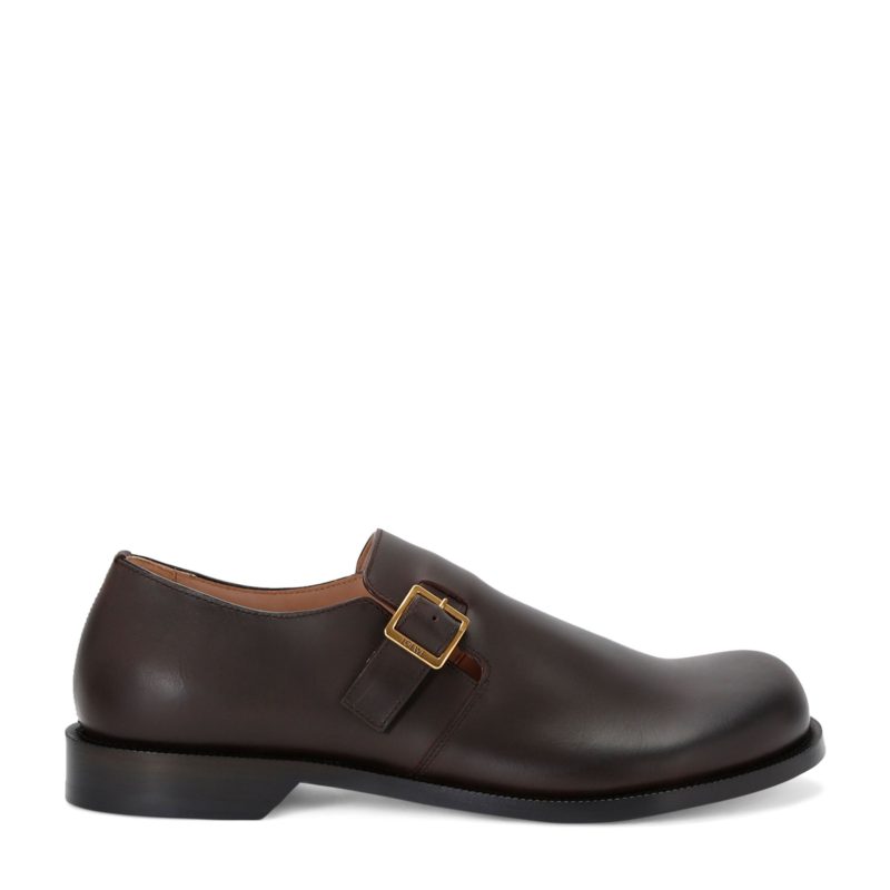 LOEWE Leather Campo Derby Shoes