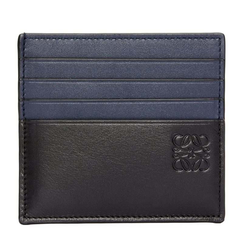LOEWE Leather Open Bicolour Card Holder