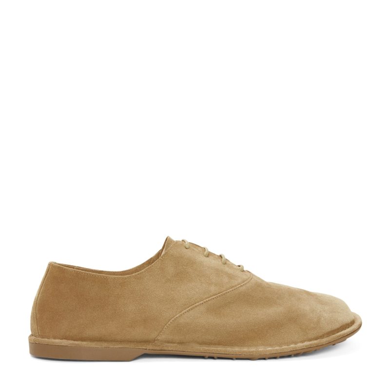 LOEWE Suede Folio Lace-Up Shoes