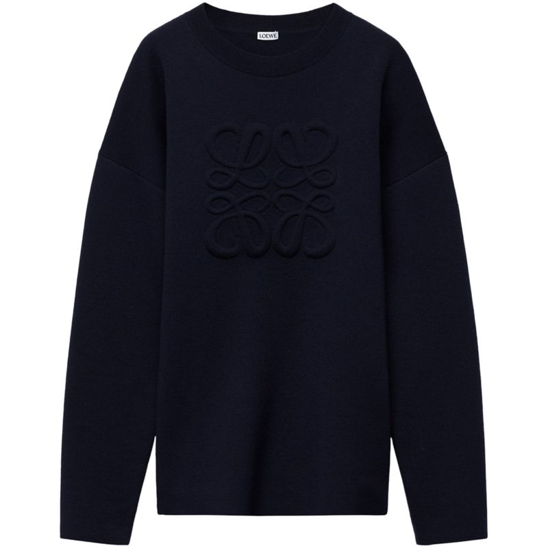 LOEWE Wool-Blend Anagram Sweater