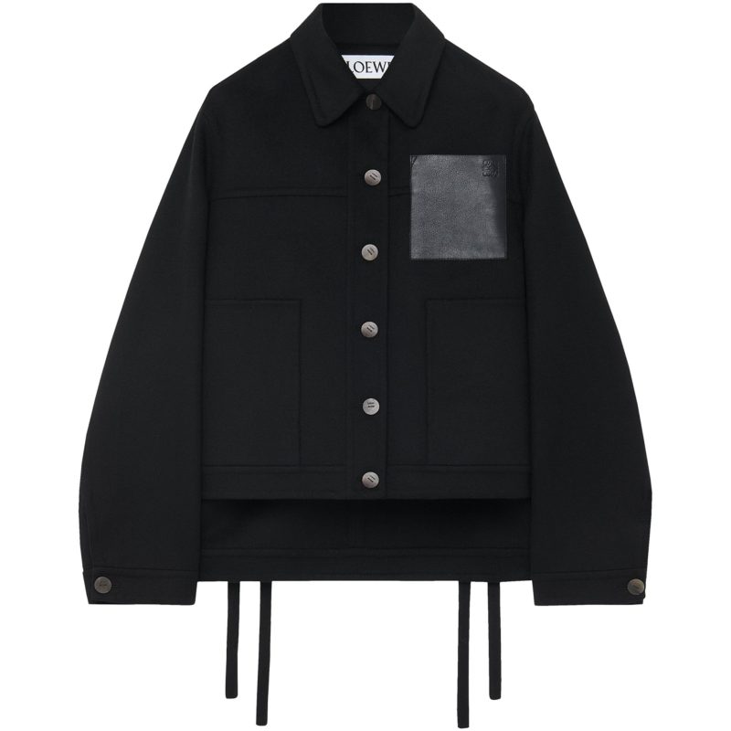 LOEWE Wool-Cashmere Workwear Jacket