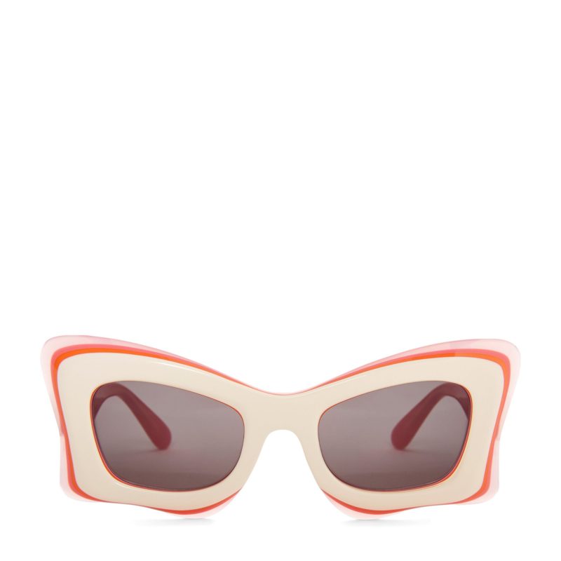 LOEWE x Paula's Ibiza Layered Butterfly Sunglasses